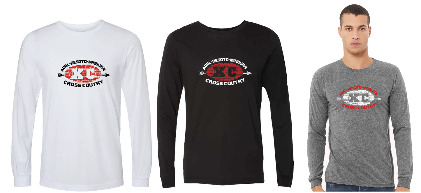 Bella Canvas- Triblend Long Sleeve Tee- ADM XC