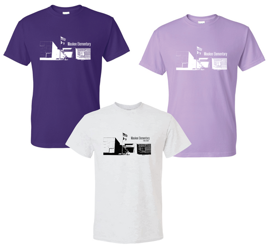 Gildan Unisex DryBlend T Shirt- Waukee Elementary Building