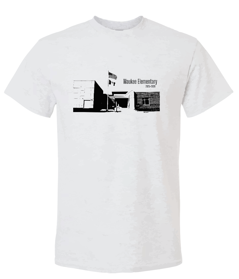 Gildan Unisex DryBlend T Shirt- Waukee Elementary Building