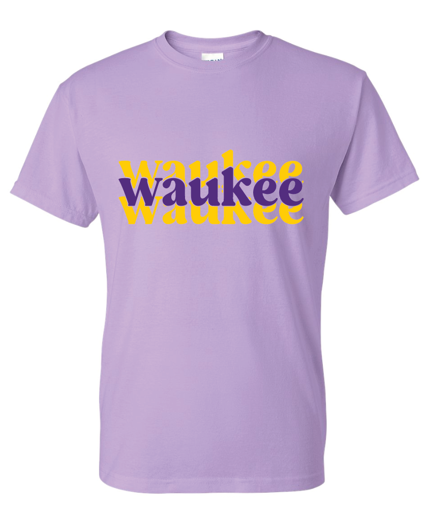 Gildan Unisex DryBlend T Shirt- Waukee Elementary 3 Lines (Matte or Glitter)