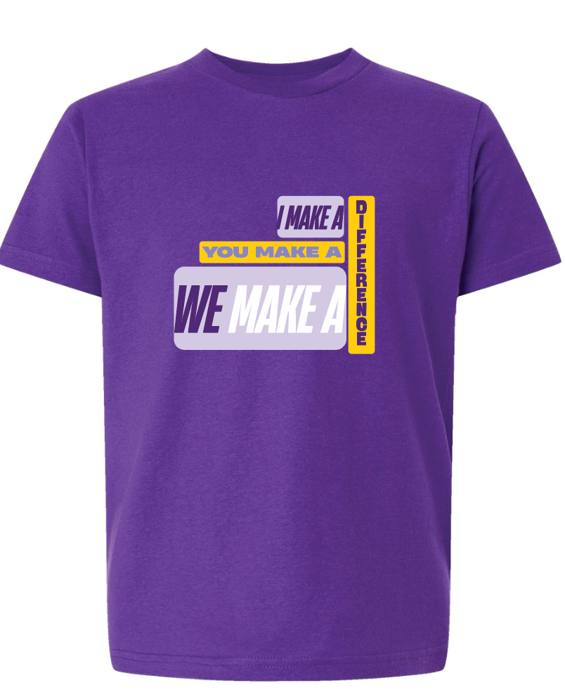 Tultex- Fine Jersey Tee- We Make A Difference