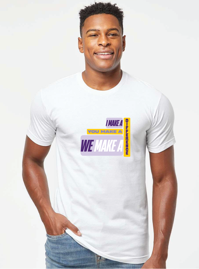 Tultex- Fine Jersey Tee- We Make A Difference