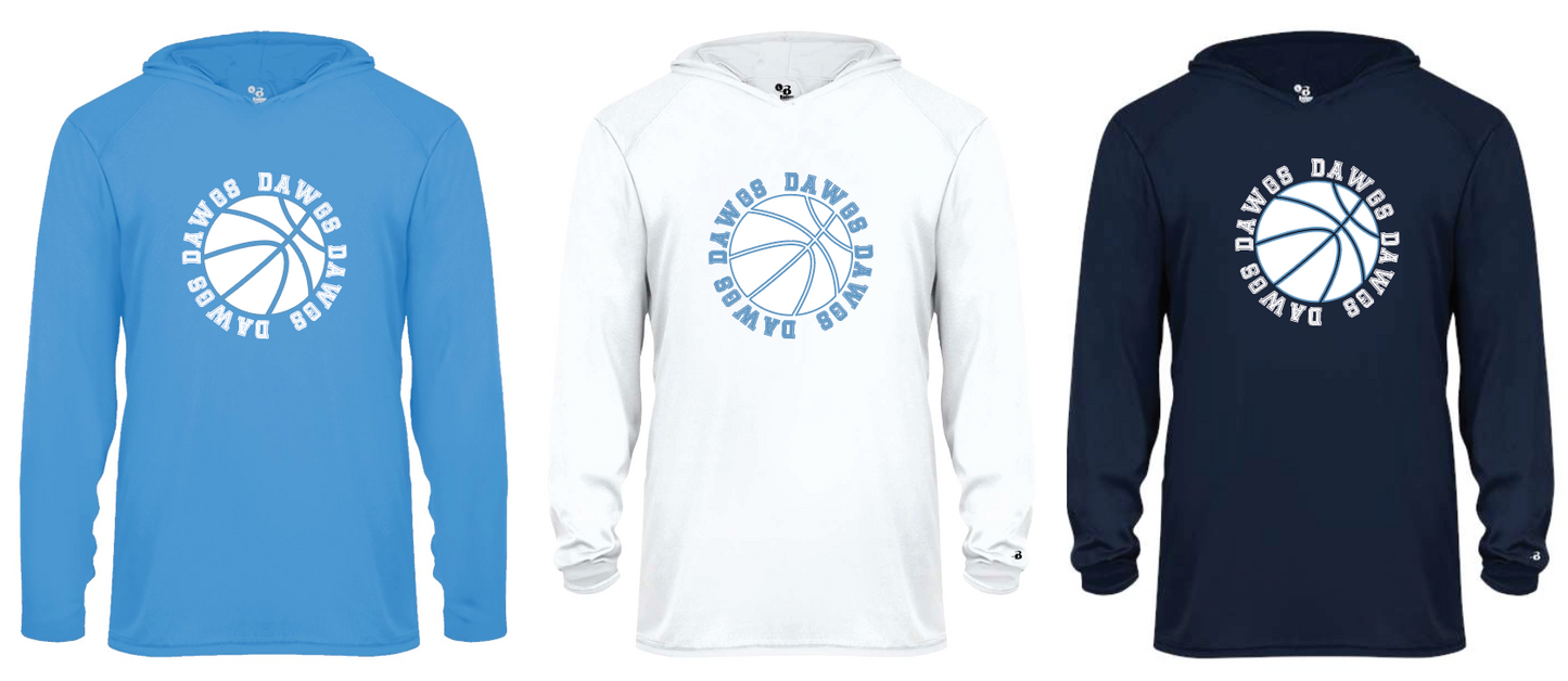 DAWGS B-Core Long Sleeve Hooded T-Shirt