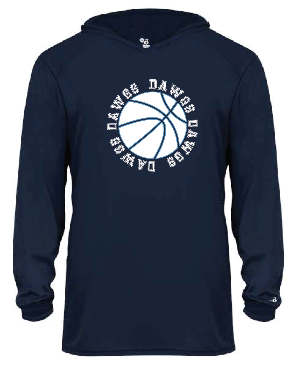 DAWGS B-Core Long Sleeve Hooded T-Shirt