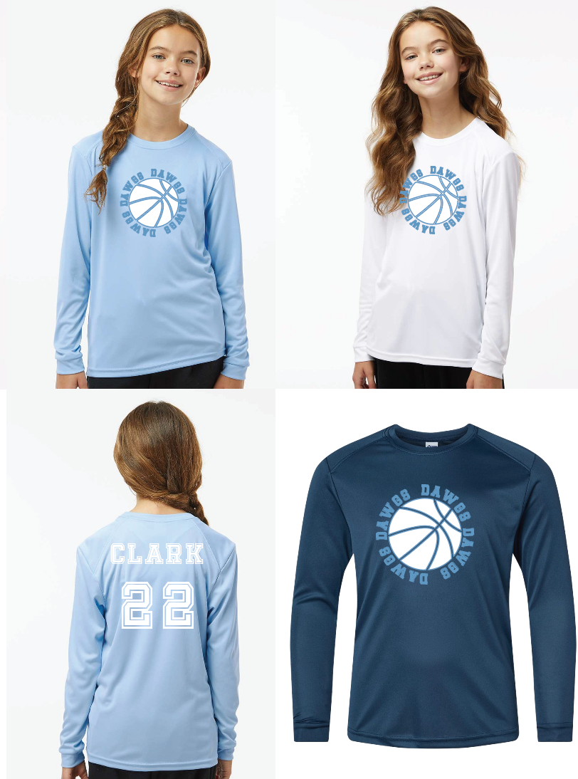 DAWGS Basketball Performance Long Sleeve