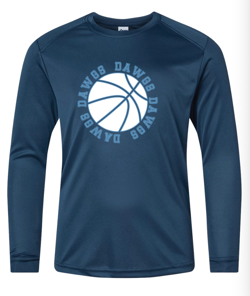 DAWGS Basketball Performance Long Sleeve