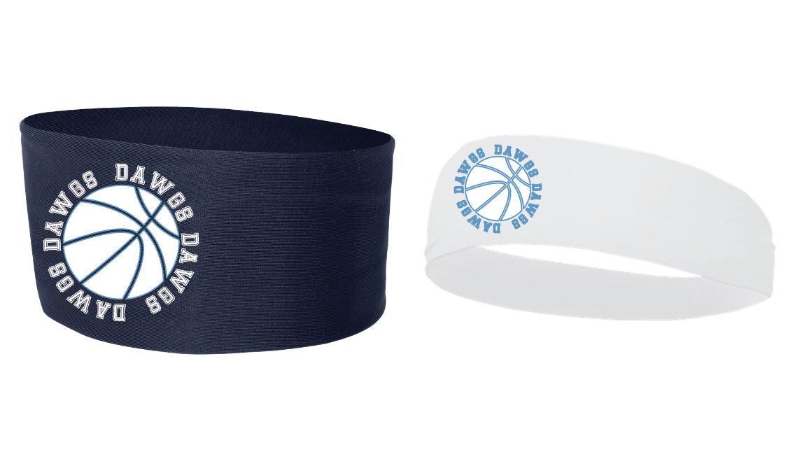 Badger- Headband- DAWGS Basketball