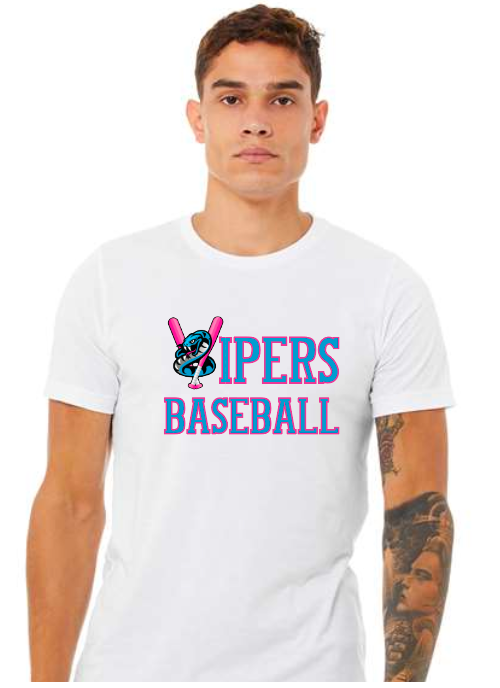 BELLA + CANVAS - CVC Jersey Tee VIPERS BASEBALL