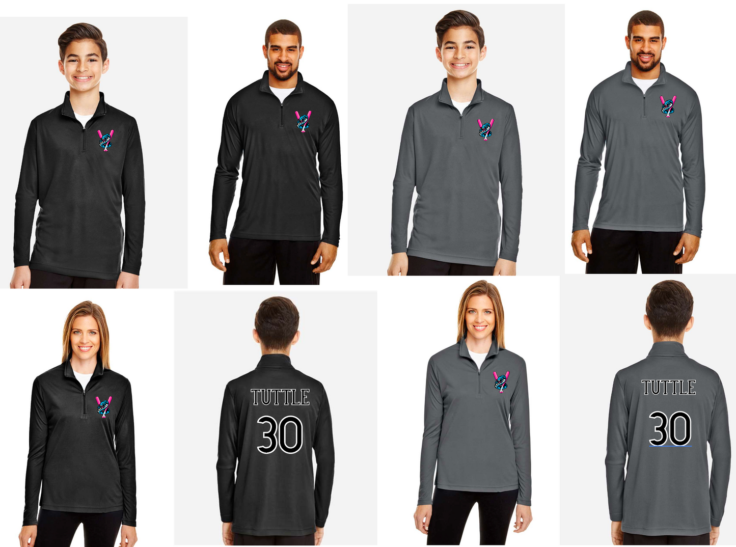 Team 365 - Zone Performance Quarter-Zip Pullover Vipers