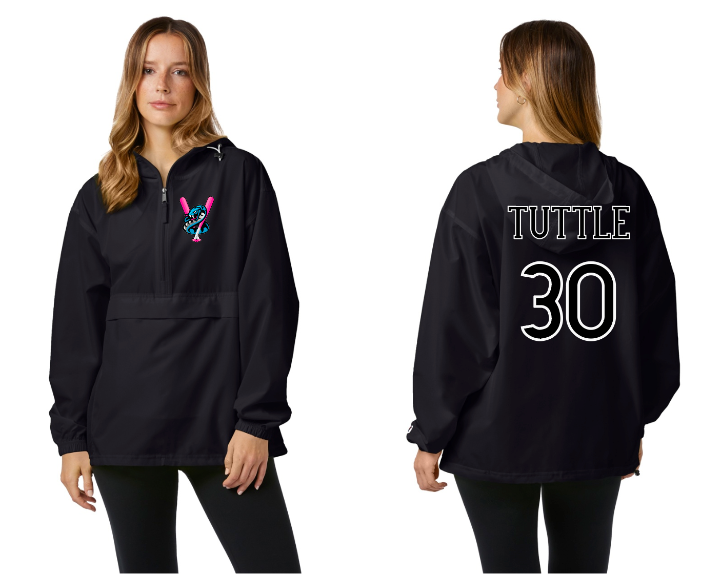 Champion®  Unisex Packable Anorak Jacket- Vipers