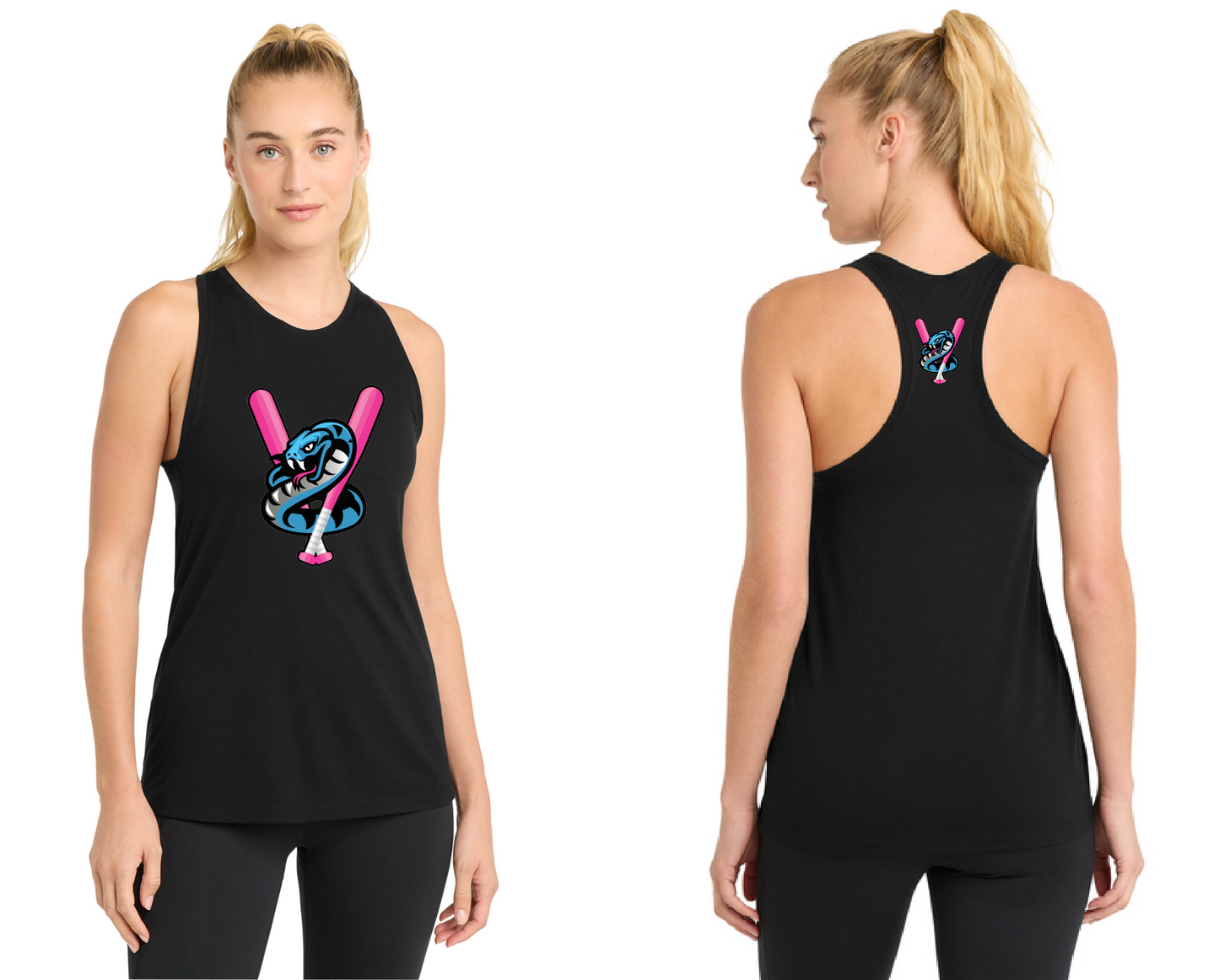 Sport-Tek® Women's PosiCharge® Tri-Blend Wicking Tank- Vipers