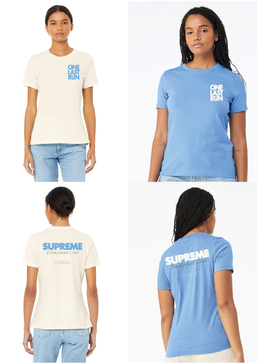 BC Women’s Relaxed Fit Triblend Tee- Iowa Supreme