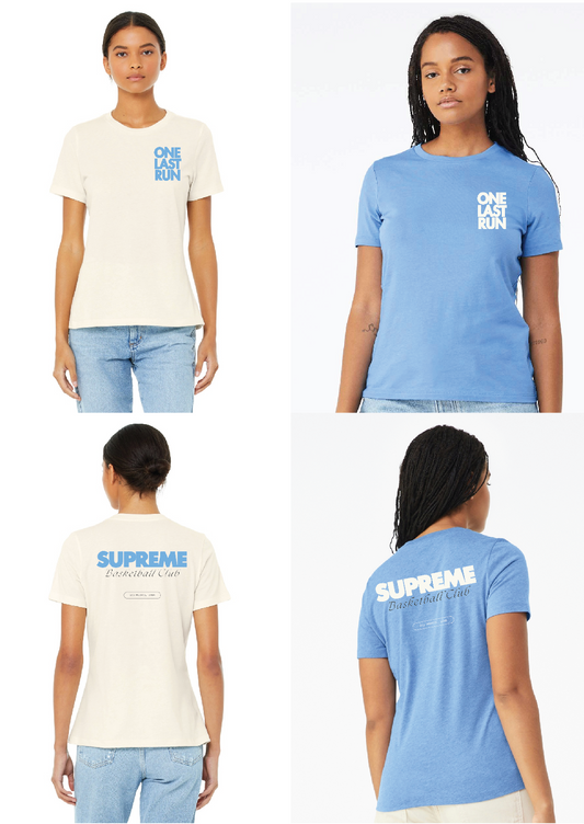 BC Women’s Relaxed Fit Triblend Tee- Iowa Supreme