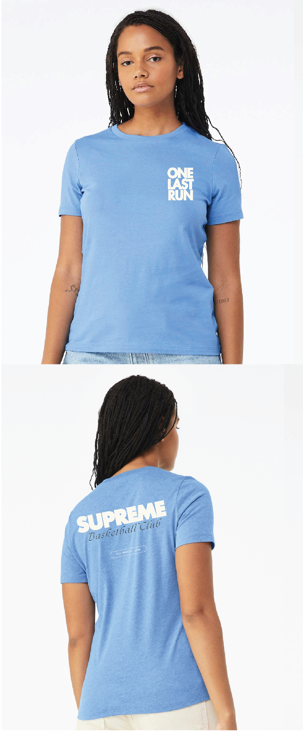 BC Women’s Relaxed Fit Triblend Tee- Iowa Supreme