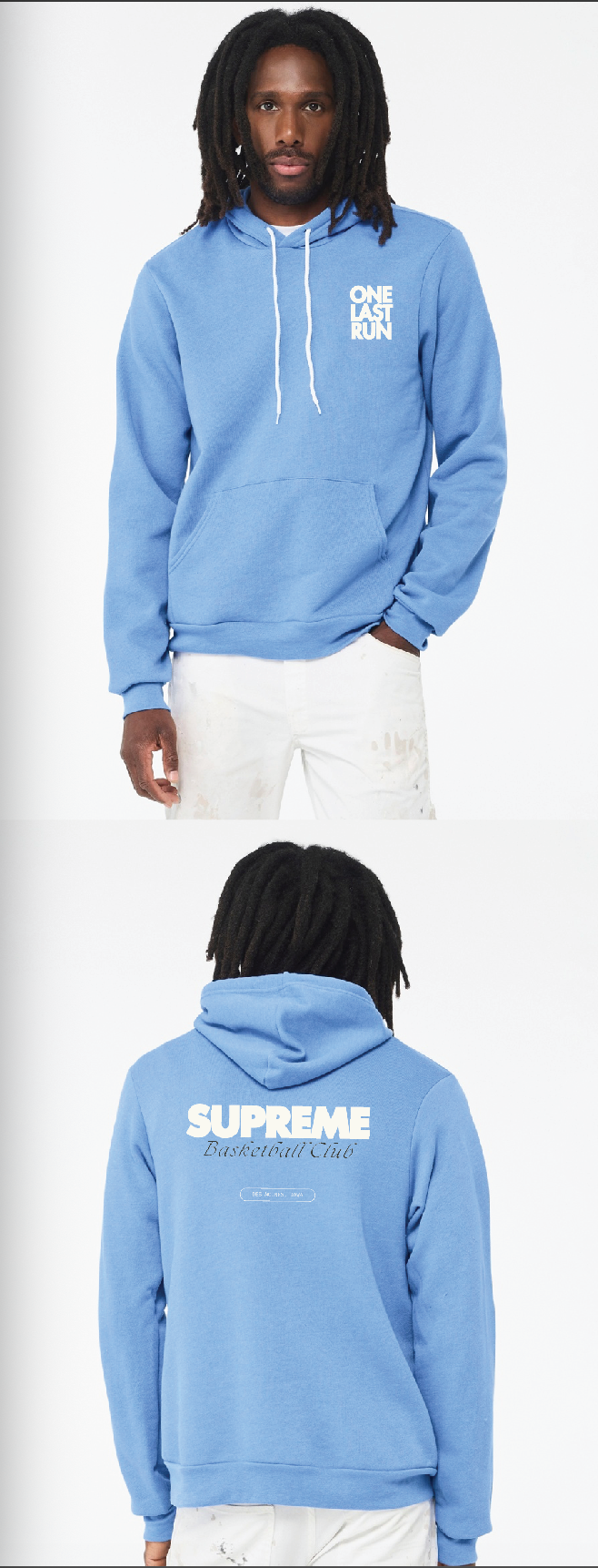 BC Sponge Fleece Hoodie Sweatshirt- Iowa Supreme