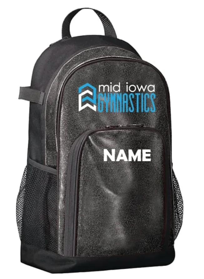 Mid Iowa Gymnastics Backpacks