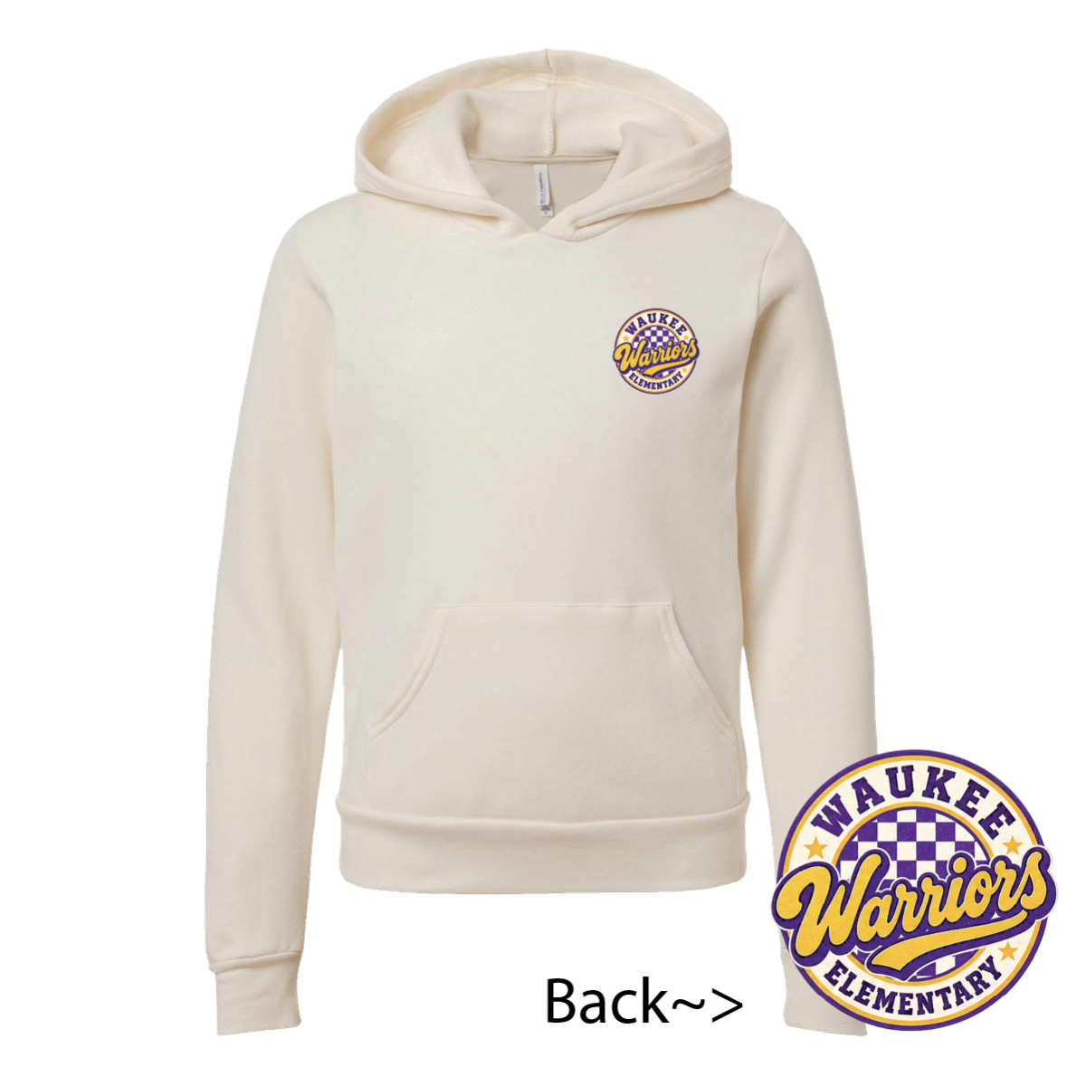 Bella Canvas Sponge Fleece Pullover Hoodie Sweatshirt