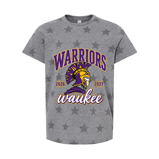 Code Five Star Print Tee