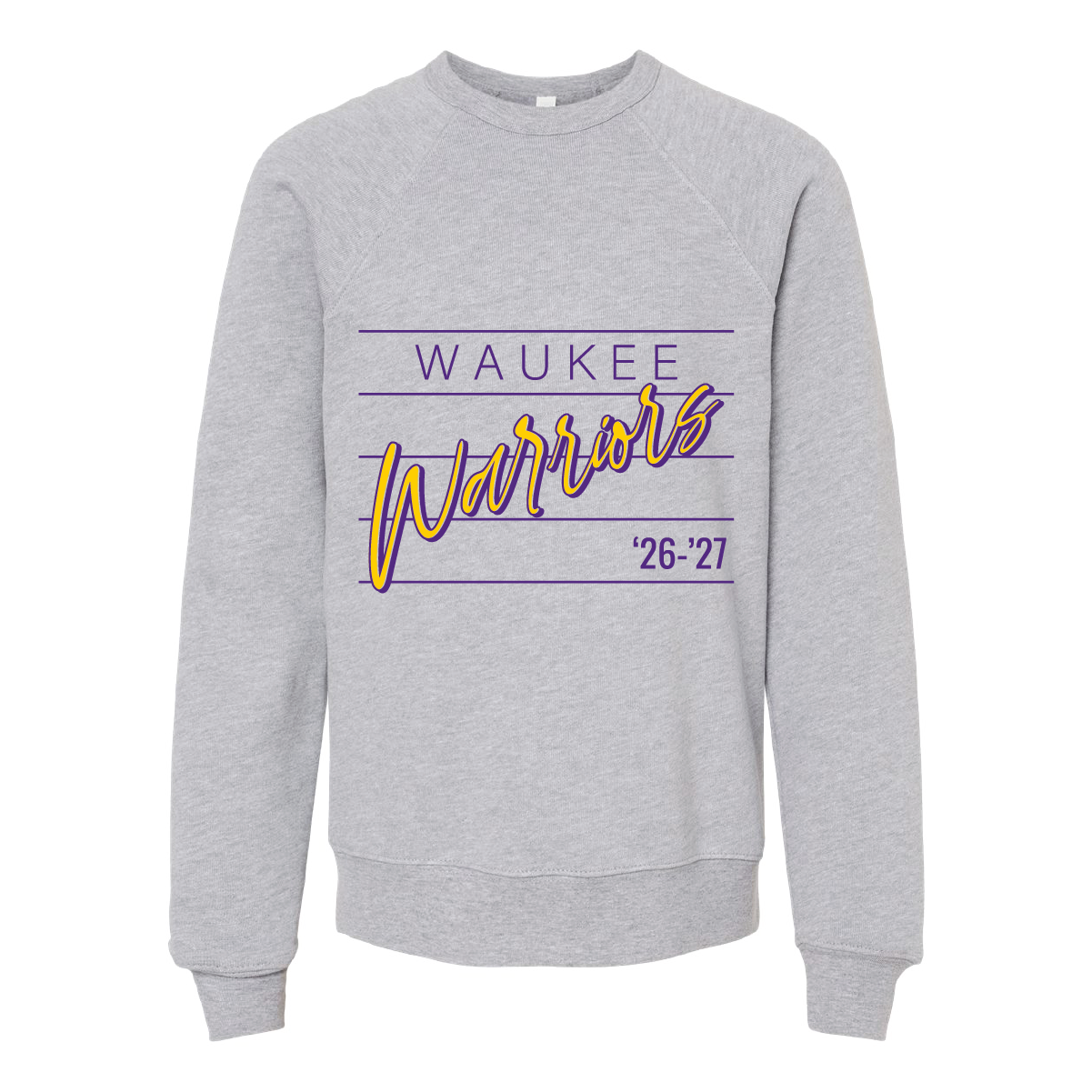 Bella Canvas Sponge Fleece Crewneck Sweatshirt