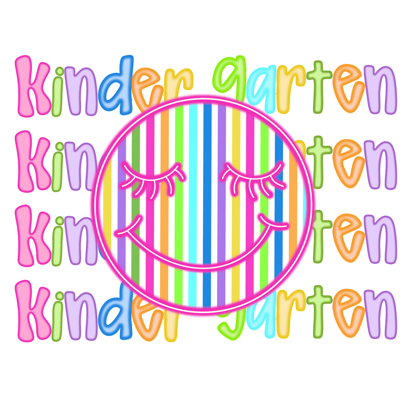 Neon Back To School