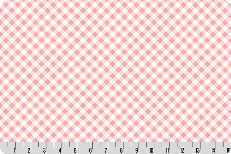 Barely Basics Gingham Quilting Cuddle® Seashell