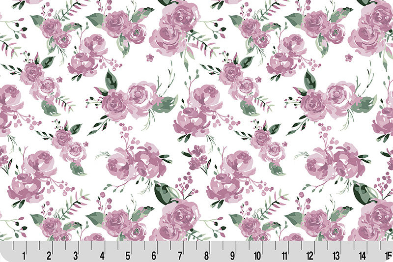 Garden Bouquet Quilting Cuddle® Snow