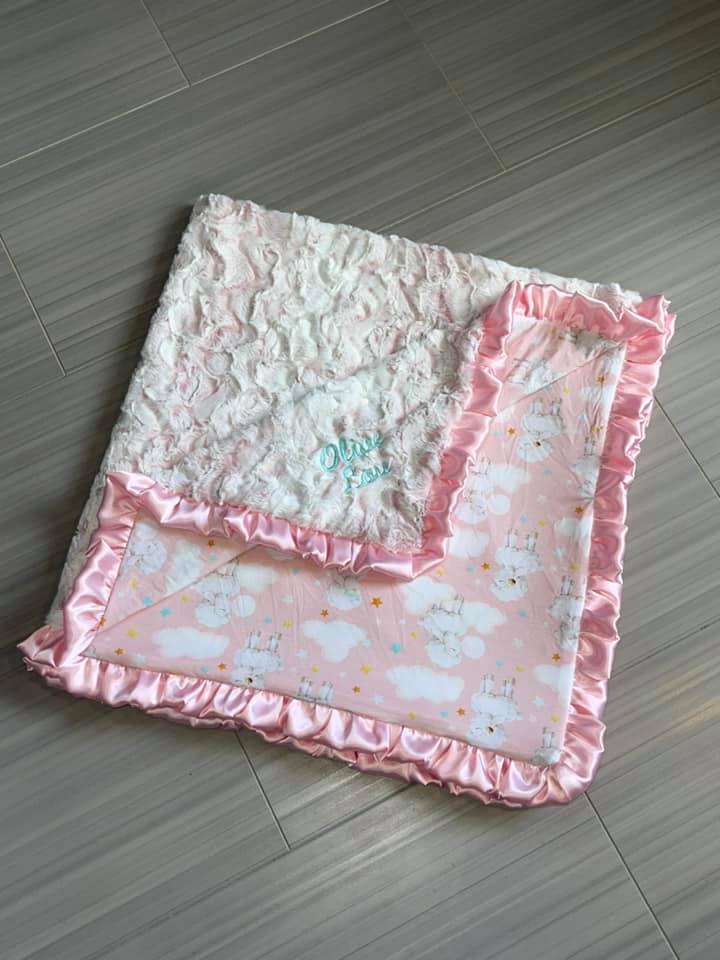 Custom Posh Blankets- Past Work, Not for Sale