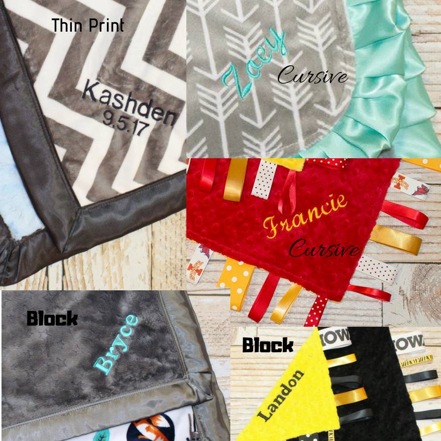 Embroidery/Personalization