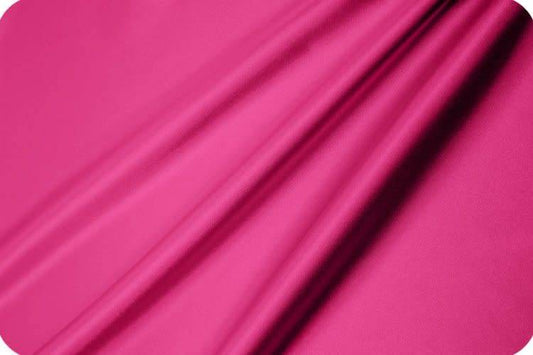 Silky Satin Solid Hot Pink