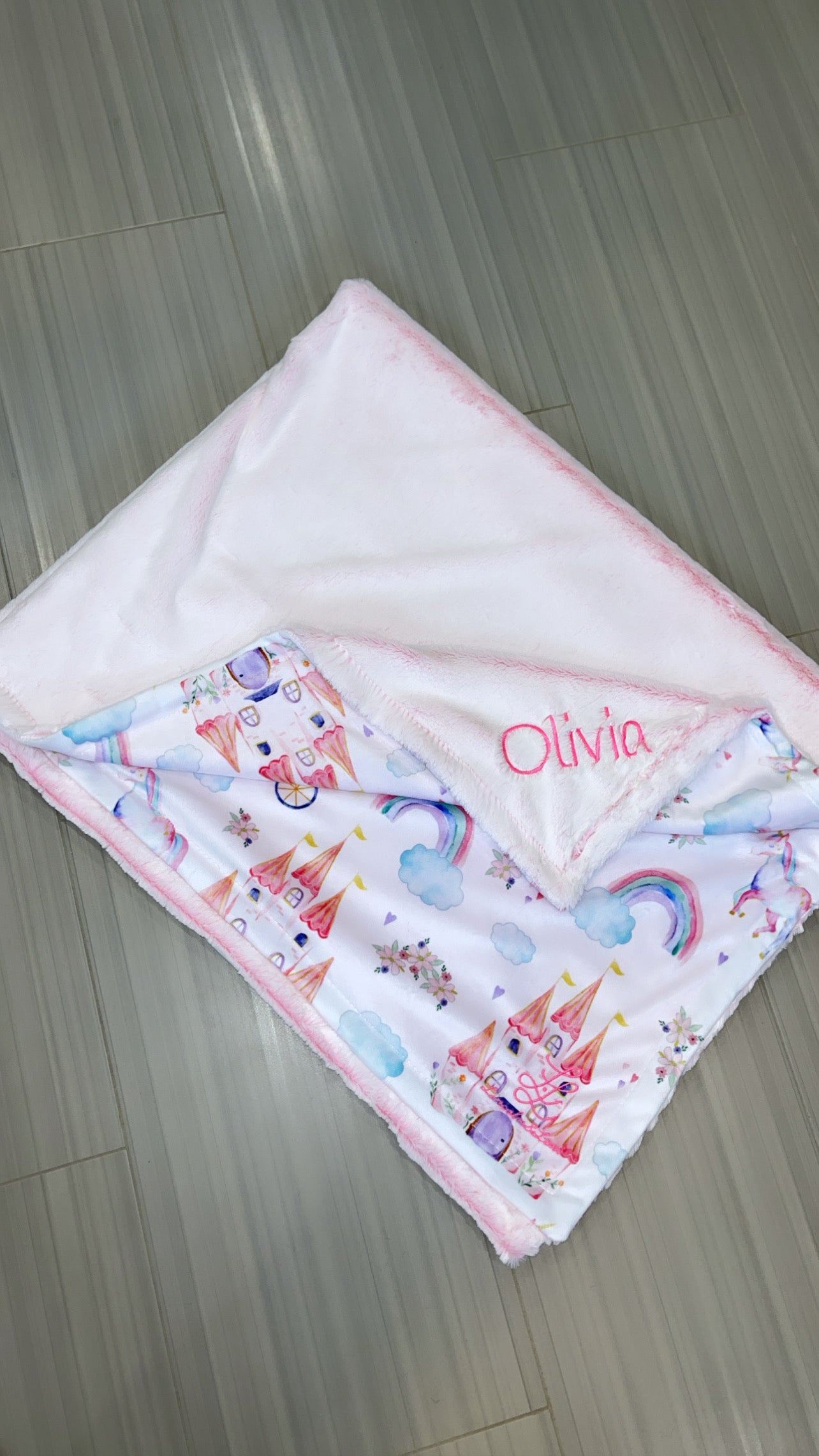 Luxe Cuddle® Frost Pink