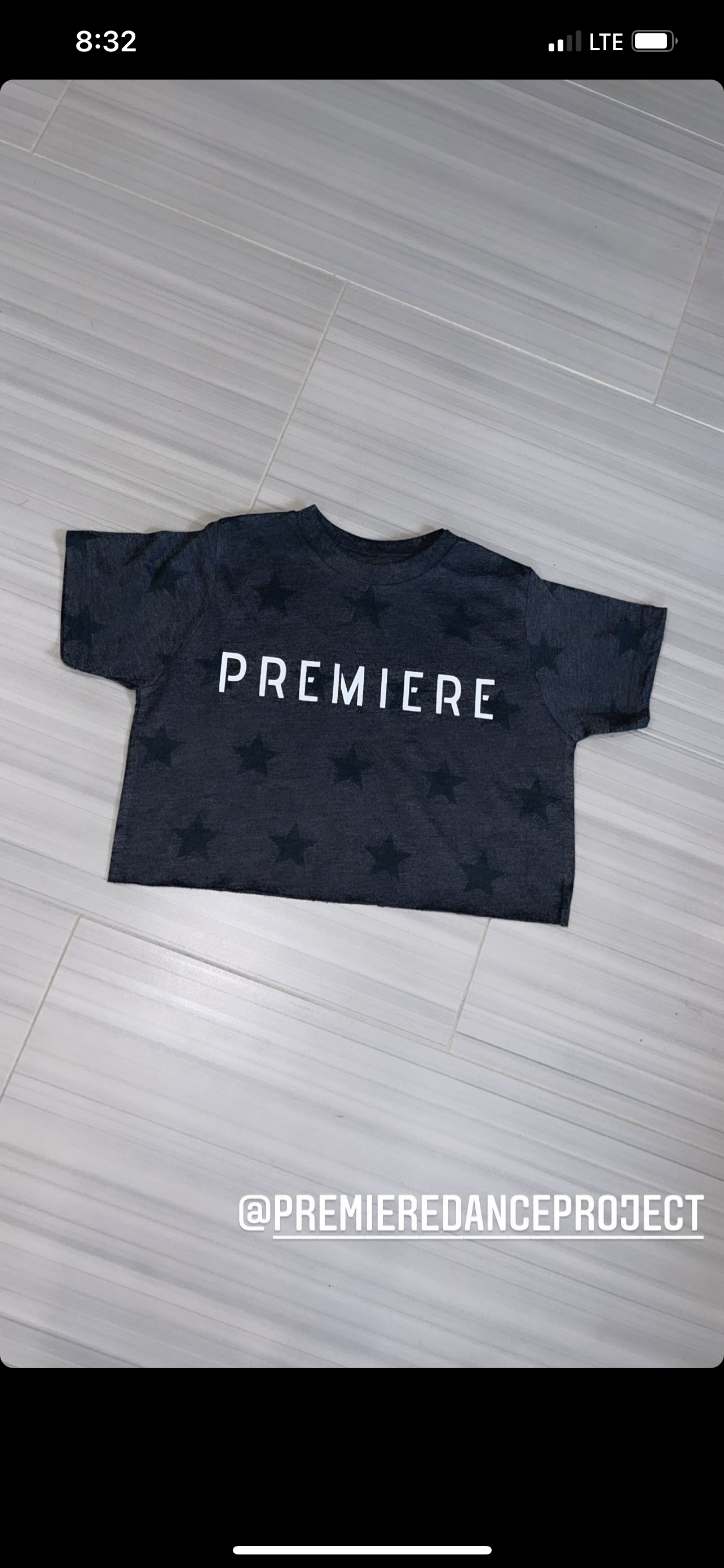 Premiere Star Crop Top