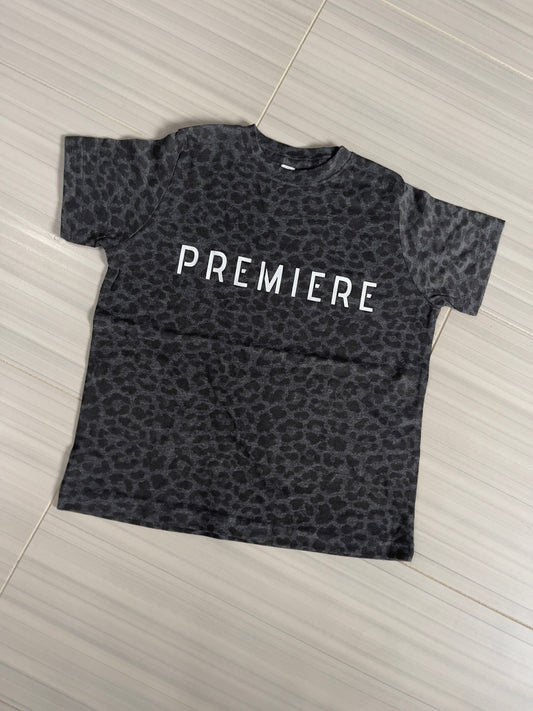 Premiere Black Leopard T shirt