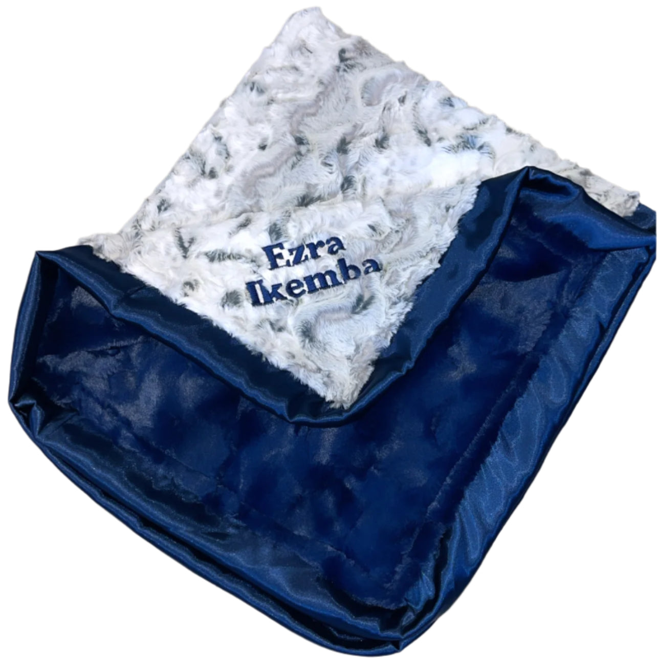 Luxe Cuddle® Hide Navy