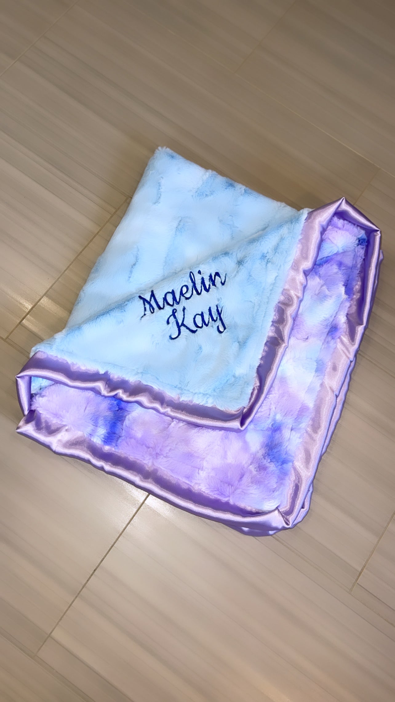 Luxe Cuddle® Hide Baby Blue