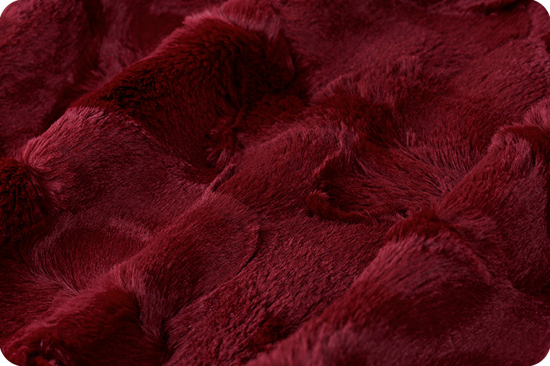 Luxe Cuddle® Hide Merlot