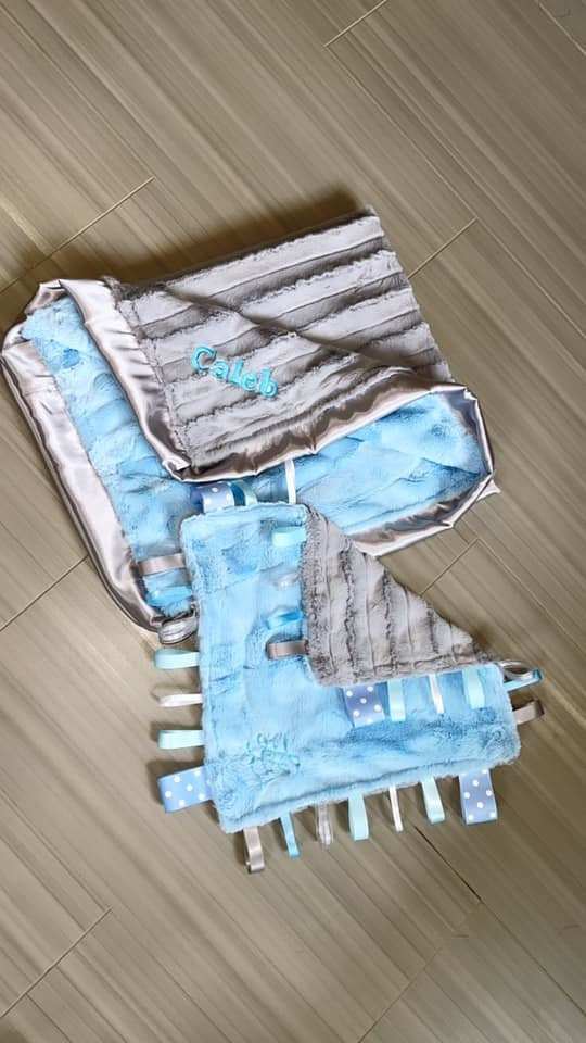 Luxe Cuddle® Hide Baby Blue
