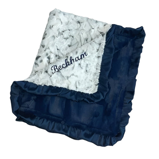 Luxe Cuddle® Hide Navy