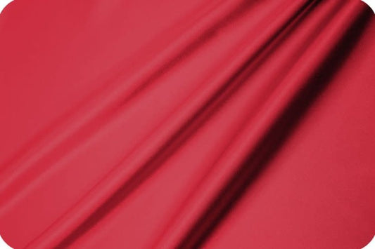 Silky Satin Solid Red