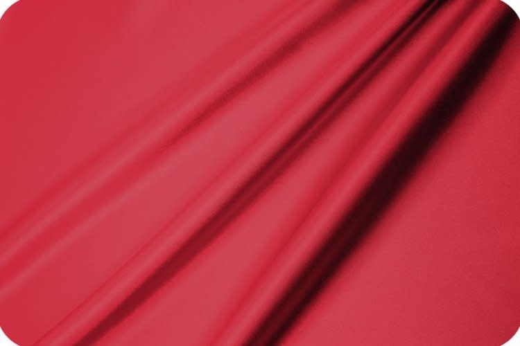 Silky Satin Solid Red